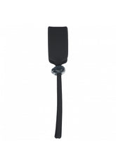 LEVELZ - Wide Adjustable Silicone Lasso Cock Ring - 5mm - Black